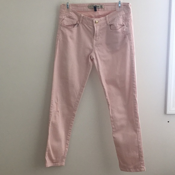 pink jeans pants